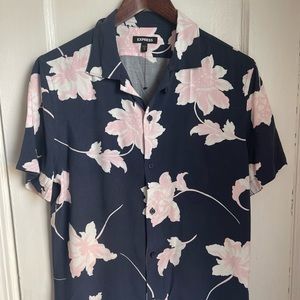 Express FLORAL shirt - XS